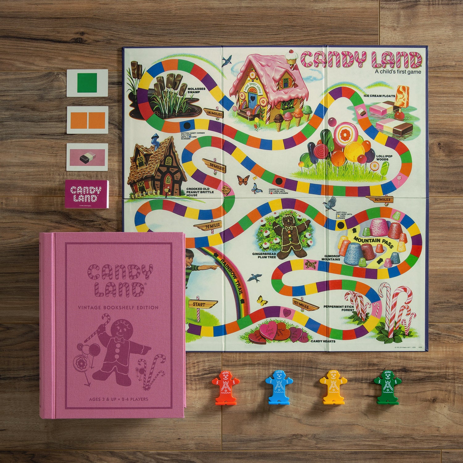 Candy Land + Chutes & Ladders + Connect Four