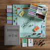 Scrabble + Monopoly + Clue